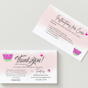 Thank You Card Template for Canva